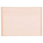 JAM Paper Cello Sleeves, A7, 5 1/16 x 7 3/16, Peach, 100 Pack (2785508)-5