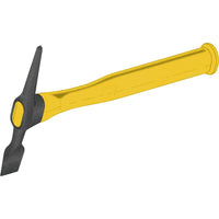 Nlc. Inc, Plastic Handle Chipping Hammers - 11-7/8"L - 4 Pack-Face Finish Chisel