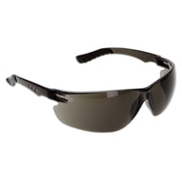 Firebird Safety Glasses - Smoke - 3A Coating-Wraparound lightweight, frameless spectacle