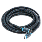 BlueDiamond Premium HDMI 4k UltraHD Cable, 20ft, (80159)-Durable extruded metal connectors and enhanced strain relief for prolonged cable life