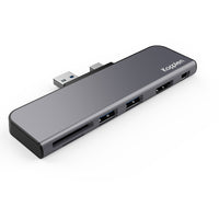 Kopplen - Microsoft Surface Pro Hub 6 en 1 avec Mini DP & HDMI-Conception parfaite pour Surface Pro 4/5/6