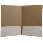JAM Paper Corrugated Fluted Folders, White, 6 Pack (88506D)-Size: 9 x 12 inches