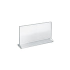 Azar Displays 7" x 11" Horizontal Top Load Acrylic Sign Holder, Clear, 10 Pack (142718)-Perfect for schools, businesses, homes, and retail stores