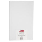 JAM Paper Vellum Bristol Legal Cardstock, 8.5 x 14, 67lb White, 50 Pack (16928437)-White card stock for scrapbooking and creating posters