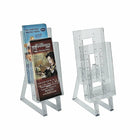Azar Displays Modular Brochure Holder, 9" x 4.12", 2 Pack (252331)-Brochure Holder