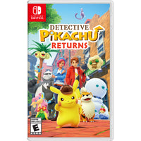 Detective Pikachu Returns for Nintendo Switch-Unravel a series of mysteries in Ryme City with a tough-talking, coffee-loving Pikachu who calls himself a great detective