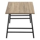Monarch Specialties 3792 Coffee Table - 40"L/Dark Taupe/Black Metal-Warranty: 1 Year limited for parts