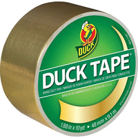 Duck Tape Brand Duct Tape, 1.88" x 10 yd, Gold-High performance strength and adhesion characteristics