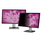 3M 27" High Clarity Privacy Filter-Effective "blackout" privacy from side views outside the 60-degree viewing angle