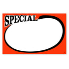 Special Show Card, Red Boarder, 5.5" H x 7" H, 100 Pack-Card stock
