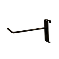 Can-Bramar Standard Duty Wire Hook, 6" x 1/4", Black, 20 Pack-Gridwall standard duty wire hook