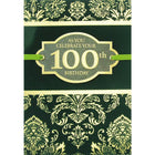 Rosedale Greeting Card, Birthday Age 100, General-Printed on premium coated card stock