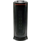 Royal Sovereign HCE-190 Compact Ceramic Tower Heater - Black-Safe Ceramic Heat