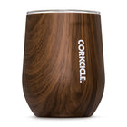 Corkcicle Insulated Stemless Wine Tumbler - 12oz - Walnut Wood-Wine Cup