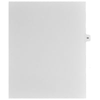 Mark Maker Legal Tabs - Letter Size - White - 1/15th cut - 25 tabs per package - 5 packages Pack - Number 66-White Single Tabs
