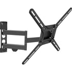 Barkan Curved / Flat Panel Dual Arm TV Wall Mount, Full Motion, Fits 29" to 65" (3400.B)-Suitable for curved/flat screens up to 65" (max 88 lbs/40 kg)