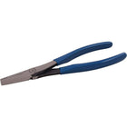Gray Tools Flat Nose Plier, 6-1/2" Long, 2" Jaw-Jaw length (inches): 2"