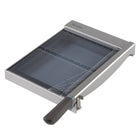 Swingline ClassicCut 1215G Guillotine Trimmer with EdgeGlow - Glass - 12" - 15 Sheets-EdgeGlow LED light guide illuminates the edge of the trimmer to show exactly where cuts will be made