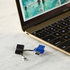 Verbatim 128 GB Store 'n' Go Dual USB 3.2 Gen 1 Flash Drive for USB-C Devices - Blue-USB 3.2 Gen 1 interface transfers files in a flash