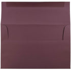 JAM Paper A10 Invitation Envelopes, 6 x 9.5, Burgundy, 250 Pack (36395842H)-Blank interior for personalized message