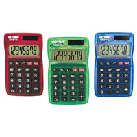 Victor 700Bts 8 Digit Pocket Calculator, 10 Pack-8 digits Handheld Calculator
