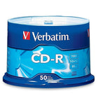 Verbatim 700 MB 52x CD-R, Branded Surface, Spindle, 50 Pack-Blank CD-R media