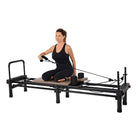 Stamina AeroPilates Reformer 651 (55-4651)-Adjustable resistance with 4 heavy-duty, elastic bungee cords