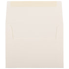JAM Paper A2 Invitation Envelopes, 4.38 x 5.75, Strathmore Natural White Laid, 1000 Pack (26094B)-Size: A2 (4-3/8" x 5-3/4")