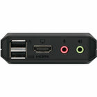 IOGEAR 2-Port 4K HDMI USB Audio KVM Switch (GCS92HU)-Dimensions: 6.12"L x 2.18"W x 8.77"H