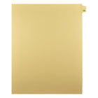Mark Maker Legal Tabs - Letter Size - Buff - 1/25th cut - 25 tabs per package - 5 packages Pack - Number 126-Buff Single Tabs