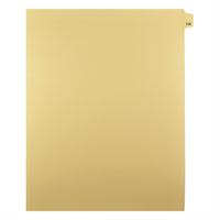 Mark Maker Legal Tabs - Letter Size - Buff - 1/25th cut - 25 tabs per package - 5 packages Pack - Number 126-Buff Single Tabs