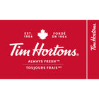 Tim Hortons $25 Gift Card-Air Miles cannot be collected on Gift Card purchases