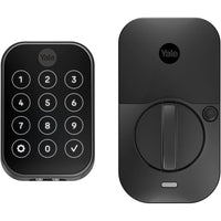 Yale - Assure Lock 2 - Sans clé avec Wi-Fi - Daim noir-Serrure de porte intelligente