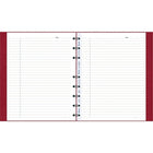 Blueline MiracleBind Hardcover Notebook, 9" x 7", Red Lizard-Like, 150 Pages-150 ruled micro-perforated MiracleBind pages with margin