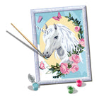 Ravensburger CreArt Unicorn Portrait Painting by Numbers Series D-Relaxation and Stress Relief: Painting is a calming activity that eases stress and anxiety. CreArt is structured so it can be paused at any time. 