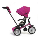 Bentley 6-in-1 Baby Stroller / Kids Trike, Fuchsia Pink-Stage I Six months & Up: Parents have total control with the adjustable and removable parent push handle.