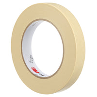 Scotch General Purpose Masking Tape - 18 mm x 55m-Natural rubber adhesive bonds instantly