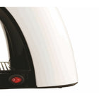Brentwood 1-Cup Coffee Maker with Mug - White-Reusable Filter Capacity: 4 tablespoons