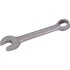 Gray Tools 12mm Stubby Combination Wrench, 12 Point, Mirror Chrome Finish-Size: 12mm