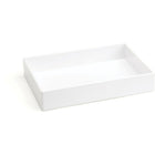 Poppin Medium Accessory Tray - White-Poppin's White Medium Accessory Tray matches perfectly with all White Poppin's products