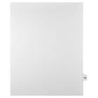 Mark Maker Legal Tabs - Letter Size - White - 1/15th cut - 25 tabs per package - 5 packages Pack - Number 118-White Single Tabs
