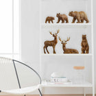 Truu Design Standing Deer Figurine, 9 x 14 inches, Beige-Design: unique and detail-oriented deer design with carved out patterns to spruce up any living room, bedroom, kitchen, cabin or cottage