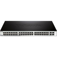 D-Link DGS-1210-52 48-Port Gigabit Smart Switch w/ 4 SFP Ports-48 Gigabit ports with 4 combo SFP ports