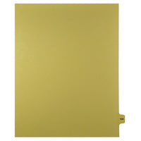 Mark Maker Legal Exhibit Index Tab Buff Single Tabs, 1/15th Cut, Letter Size, No Holes, Number 104, 25 Pack-Buff Single Tabs, 1/15th Cut