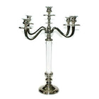 Elegance 24" Lucille 5-Lite Candelabra-Material: Stainless Steel