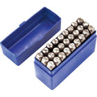 Aurora Tools Letter Stamp Sets, 1/4"-For hand-held, hammer struck applications