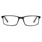 SAV Eyewear Total Flex 5041B Blue Light Glasses - + 2.50 - Black-Blue light filtering lenses: reduce digital eyestrain, promote better sleep, and reduce chances of AMD (age related macular degeneration)