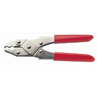HVTools Connector Crimping Tool, Oval Type, 11" x 5" x 1", Silver/Red-HV Tools Connector Crimping Tools for RG59,62,8,11 Oval Type