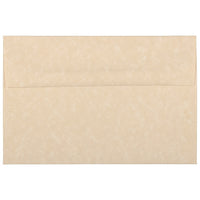 JAM Paper A8 Invitation Envelopes, 5.5 x 8.125, Parchment Brown Recycled, 250 Pack (52066H)-Brown parchment recycled envelope