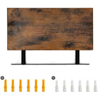 Vasagle 23.6" Rustic Brown Wood Design Floating Wall Shelf-Easy assembly